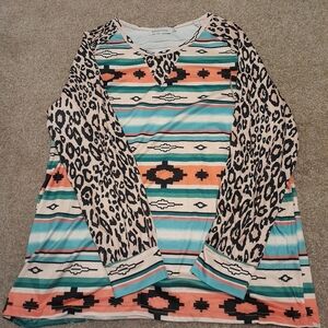 Womens long sleeve shirt size XL